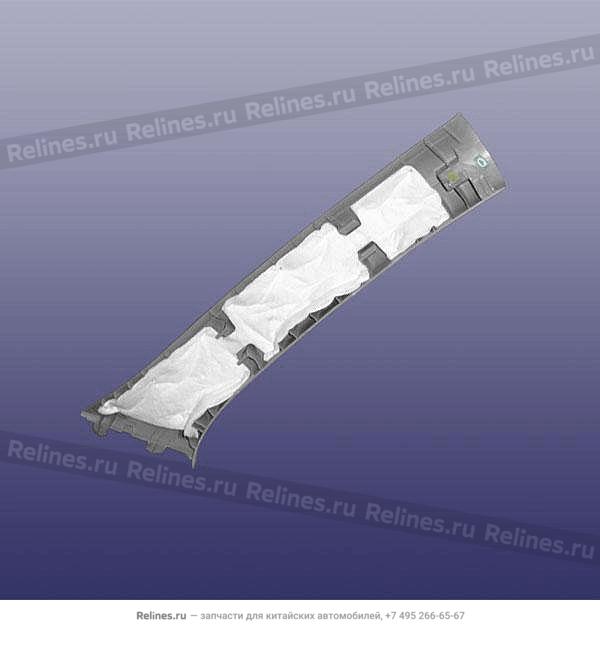 UPR protecting plate-pillar a LH - T15-5***10BJ