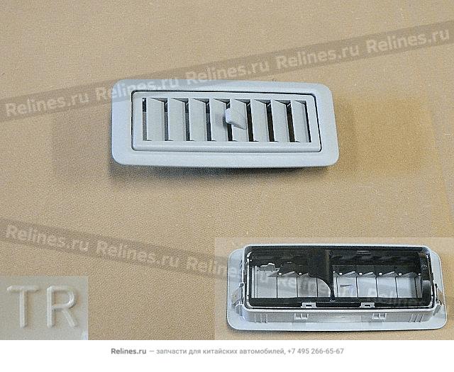 Roof INR trim panel air vent assy,RH