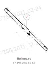 Щетка стеклоочистителя правая H9 - 52051***V08B