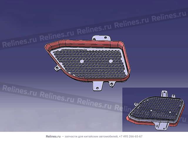 Grille fresh air inlet case - 81212***W09A