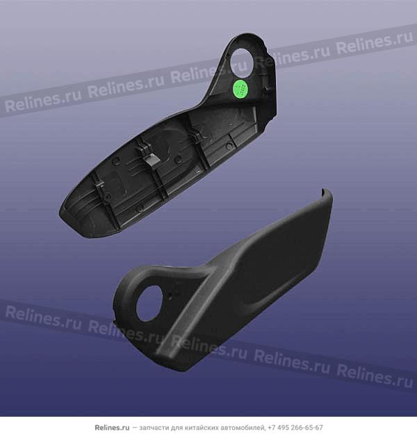 Otr protecting plate-fr seat RH - J52-6***20DB