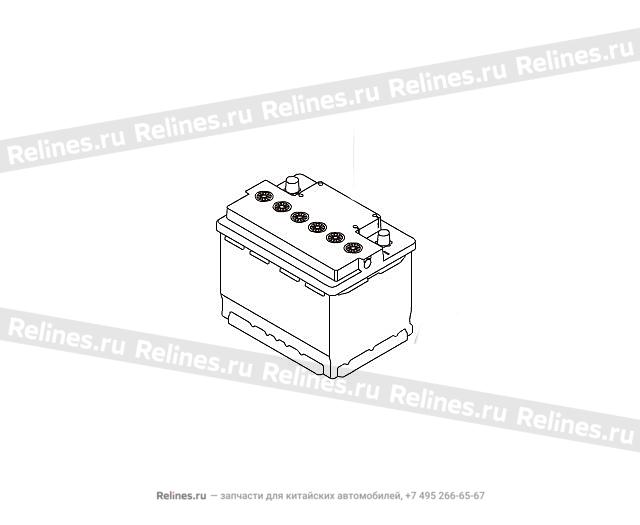 Start-stop battery assy - 37035***Z08A