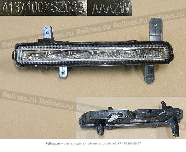 Фара ходовых огней левая в сборе (drl) - 41371***Z08B