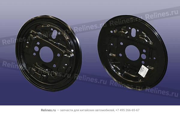 RR brake bottom plate-rh - J11-6***02012