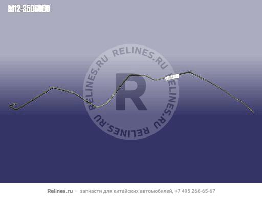 Трубка торм. передняя лев мет. - M12-***060