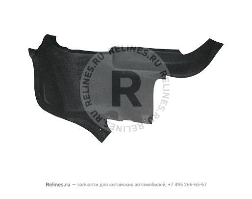 RH trim panel - luggage wheel cover - S21-B***1330