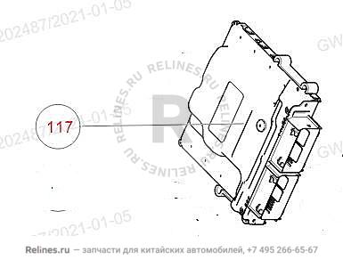 Блок управления двигателем - 3612***EC56