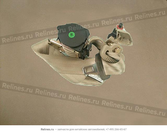 Front seat belt assy RH - 5811***M00