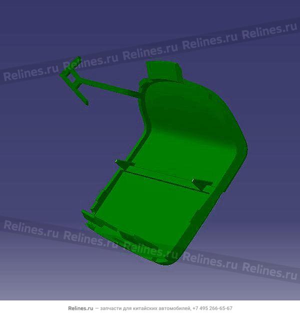 Заглушка заднего бампера