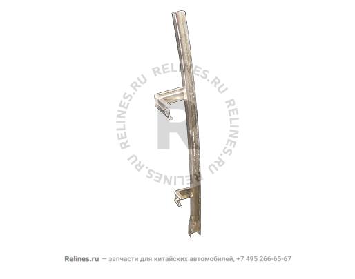 Guide rail assy - FR door glass LH