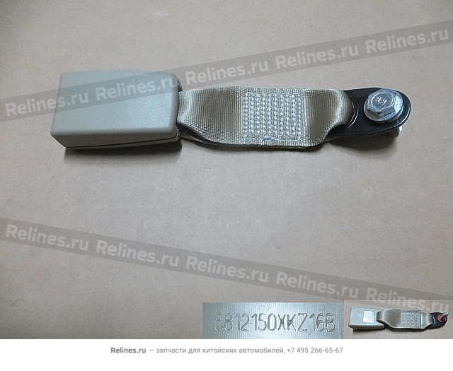 RR center seatbelt w/buckle assy - 58121***Z16B