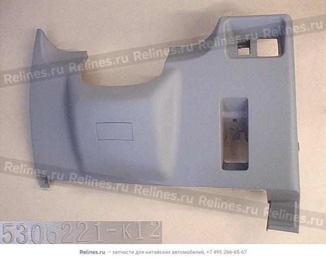 LWR cover-instrument panel RH