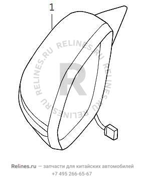 Зеркало заднего вида правое - 82022***Q20A