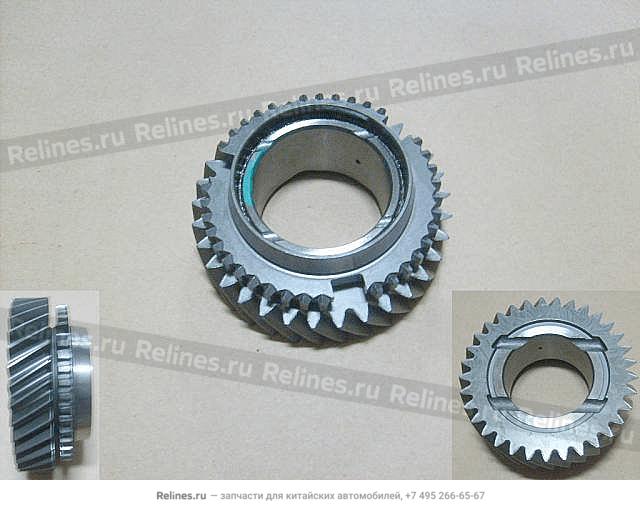 Шестерня КПП 4/4 2-й передачи вторичного вала дизель - ZM015A***1230-1