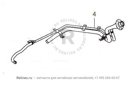 Горловина топливная