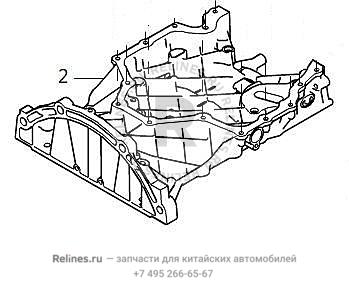 UPR oil pan