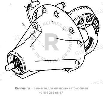 Редуктор задний