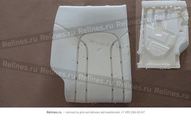 RR seat backrest foam assy RH