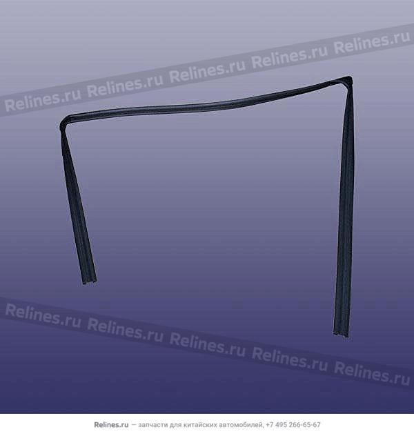 Уплотнитель стекла передней двери правой J68/T19 - J68-***112