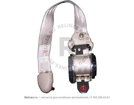 Safty belt assy-fr RH