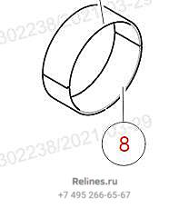 Кольцо уплотнительное выходного канала - 10020***C02-3