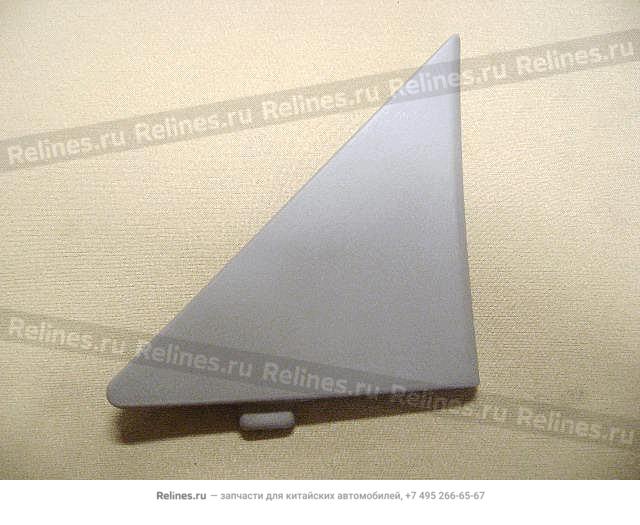 Triangular panel-door mirror RH(light co