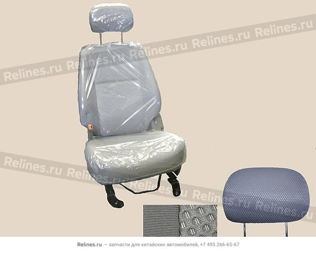 FR seat assy LH(fabric grayish)