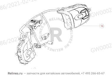 Клавиши рулевого колеса - 34023***T01A