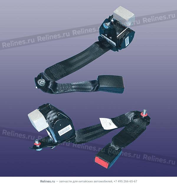 Center seat belt assy RR - J52-5***10HS