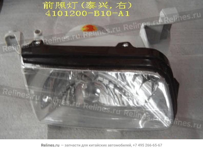 Headlamp assy RH(taixing)