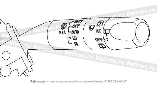Переключатель стеклоочистителя - 37741***0VXA