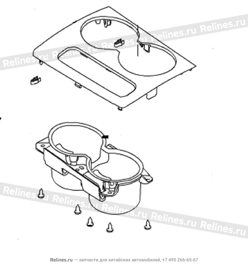 Handle cover - 530580***08AE3