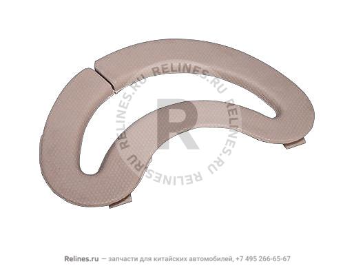 Safety baffle-d column RH