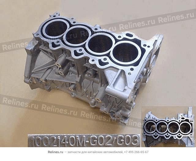 UPR cylinder block subassy - 1002***EG02