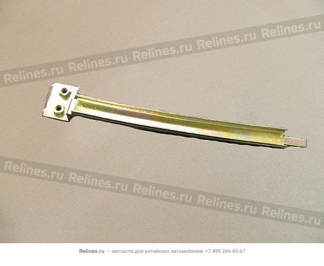 RR section assy-fr door glass LWR rail r