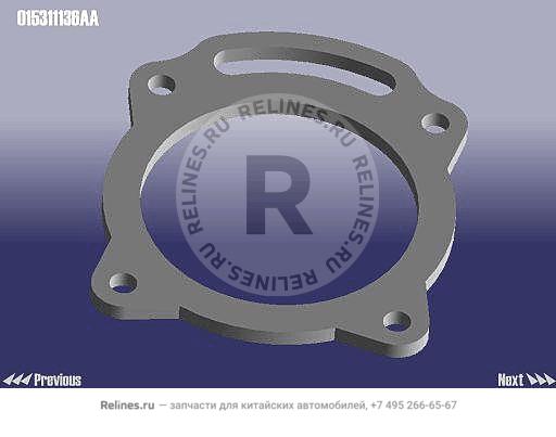 Пластина КПП подшипника входного вала металлическая - 0153***6aa