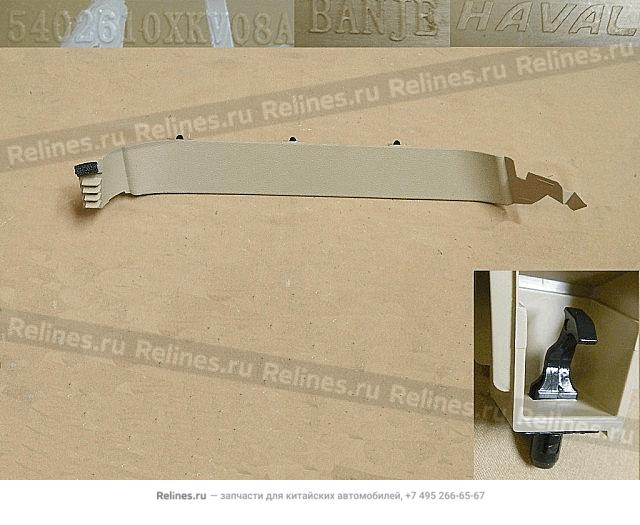 Side window UPR guard panel assy,LH - 540261***08AE3