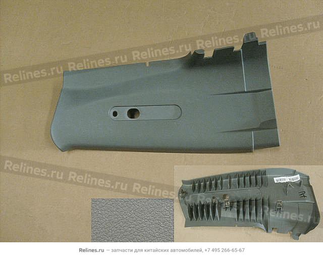 UPR trim panel assy-rr pillar RH - 540232***3-00CD