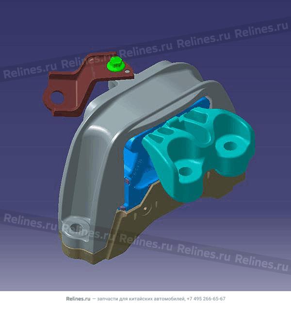 Опора двигателя правая T15/J68/T18/T1A/T19/T1E