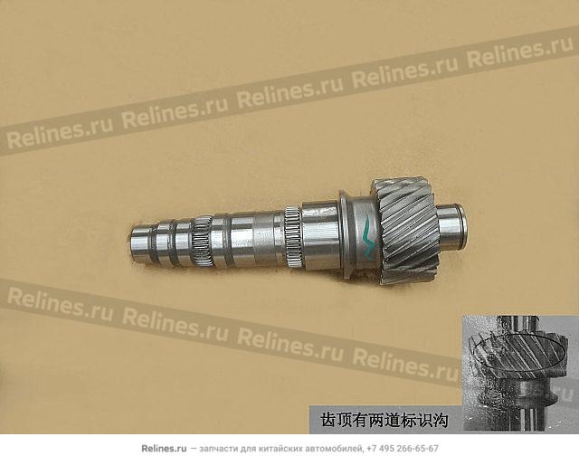 Counter shaft,5TH & 6TH gear counter shaft,5TH & 6TH gear counter shaft,5TH & 6TH gear counter shaft - 170***55