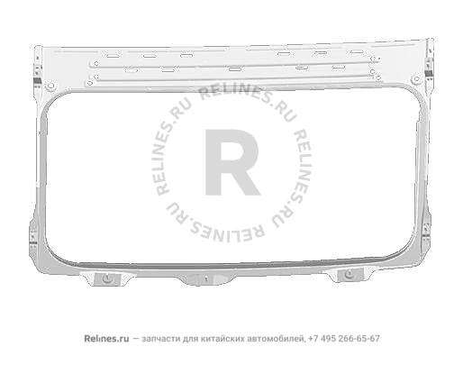 Sunroof fixing plate