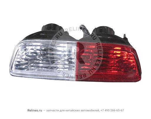 RR fog lamp and reverse lamp assy