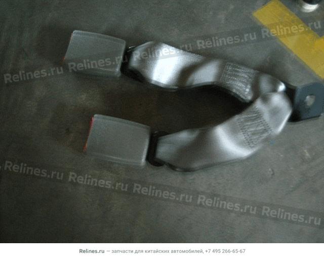 Buckle assembly,rear seat belt - 5812***P00