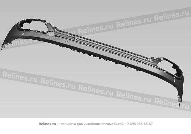 Бампер задний нижняя часть