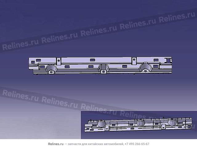 Brkt-fr door sill guard plate LH