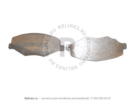 Brake pad-fr