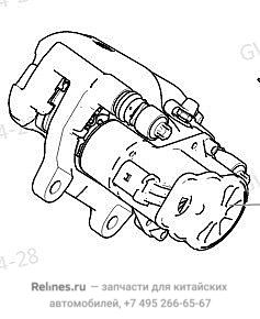 Суппорт тормозной задний правый - 35021***W01A