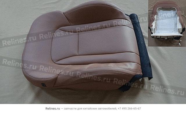 Side airbag leather backrest cushion ass