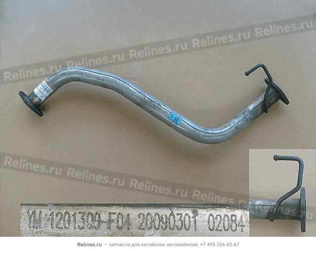 Mid section assy-exhaust pipe(F1 chassis - 1201***F04