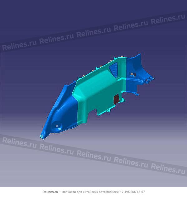 Накладка колесной арки правая T1A/T18/T1D - 40300***ABABK